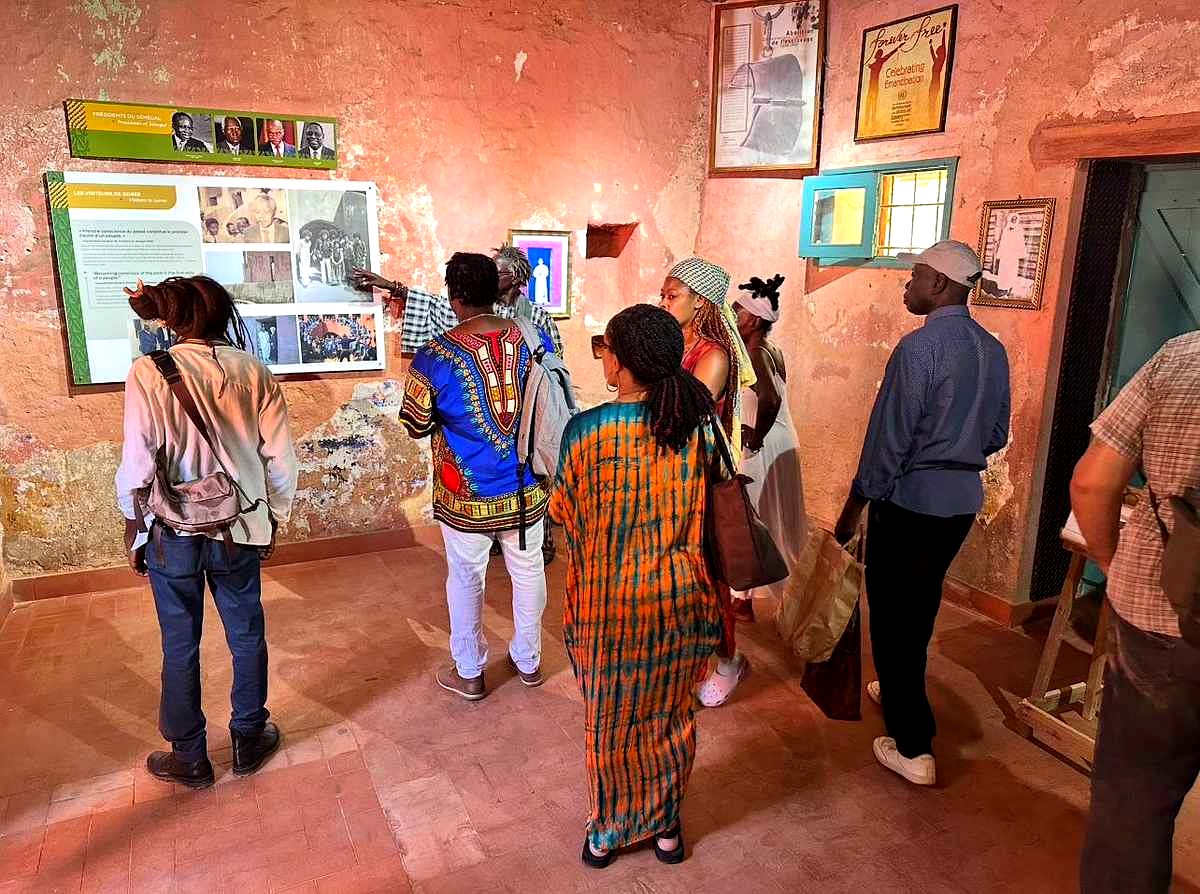 ECECA delegation &mdash; Gor&eacute;e Island, Senegal